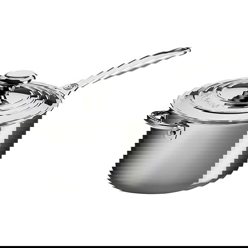 Le Creuset Signature Stainless Steel 20cm Saucepan With Lid