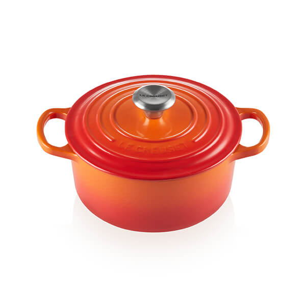 Le Creuset Signature Volcanic Cast Iron 22cm Round Casserole