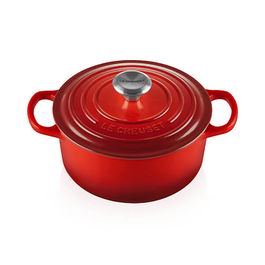 Le Creuset Signature Cerise Cast Iron 24cm Round Casserole