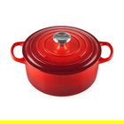 Le Creuset Signature Cerise Cast Iron 26cm Round Casserole