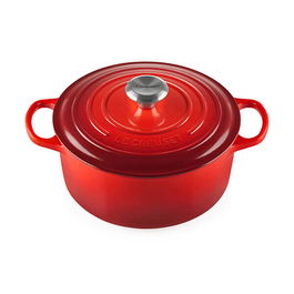 Le Creuset Signature Cerise Cast Iron 26cm Round Casserole