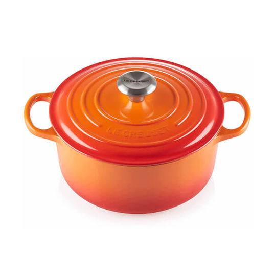 Le Creuset Signature Volcanic Cast Iron 26cm Round Casserole