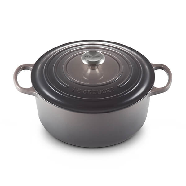 Le Creuset Signature Flint Cast Iron 28cm Round Casserole