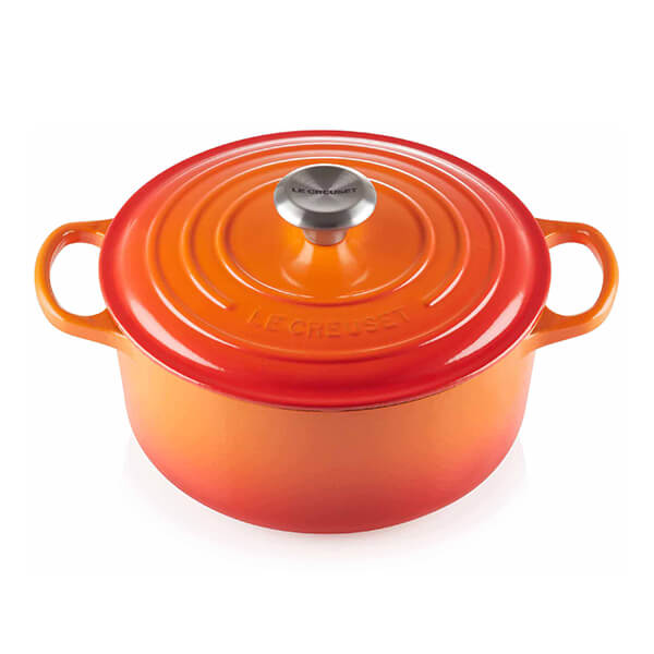 Le Creuset Signature Volcanic Cast Iron 30cm Round Casserole