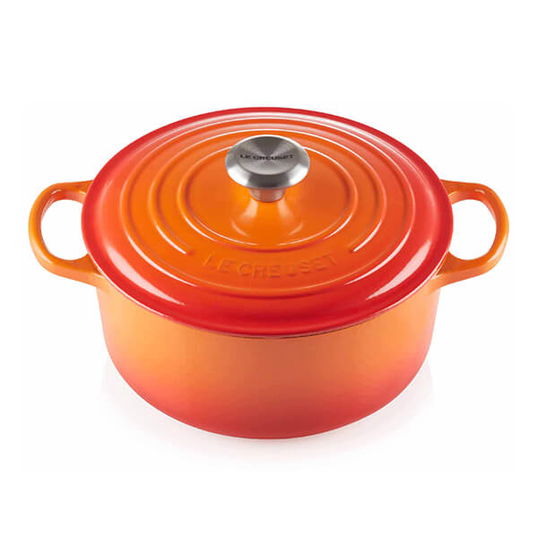 Le Creuset Signature Volcanic Cast Iron 30cm Round Casserole