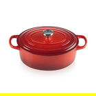 Le Creuset Signature Cerise Cast Iron 25cm Oval Casserole