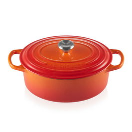 Le Creuset Signature Volcanic Cast Iron 29cm Oval Casserole
