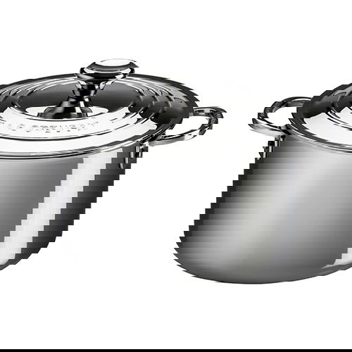 Le Creuset Signature Stainless Steel 28cm Stockpot With Lid