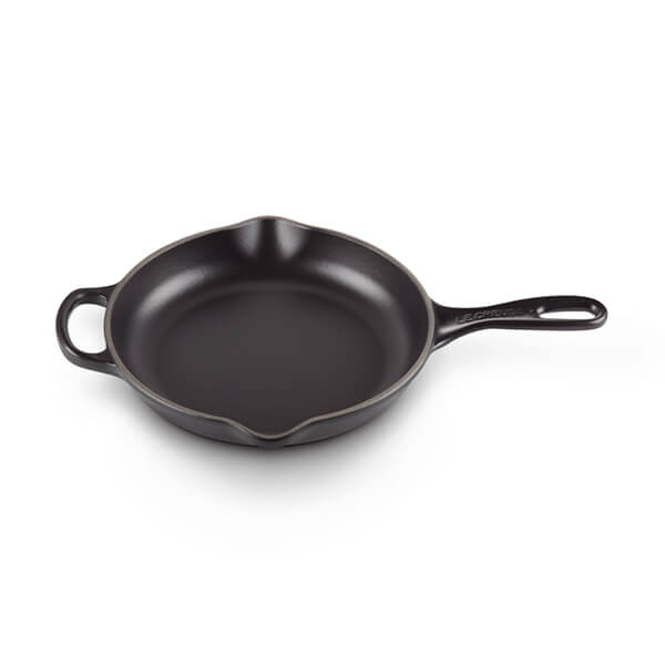 Le Creuset Signature Satin Black Cast Iron 26cm Skillet