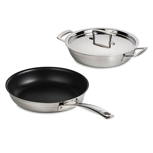 Le Creuset 3 Ply Multibuy 2 Piece Set