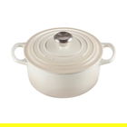 Le Creuset Signature Meringue Cast Iron 26cm Round Casserole