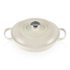 Le Creuset Signature Meringue Cast Iron 30cm Shallow Casserole