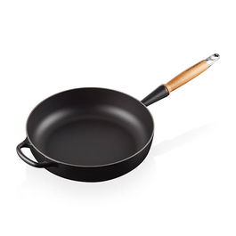 Le Creuset Signature Satin Black Cast Iron 28cm Sauté Pan