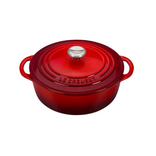 Le Creuset Cerise Cast Iron 22cm Bistro Casserole