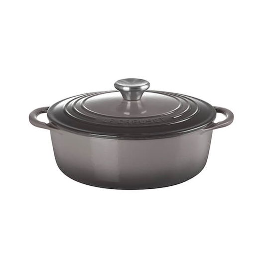 Le Creuset Flint Cast Iron 22cm Bistro Casserole