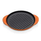 Le Creuset Volcanic Cast Iron 25cm Round Grill
