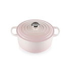 Le Creuset Signature Shell Pink 24cm Round Casserole