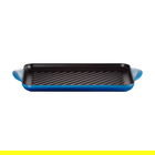 Le Creuset Azure Cast Iron 32cm Rectangular Grill
