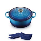 Le Creuset Signature Azure Cast Iron 26cm Round Casserole