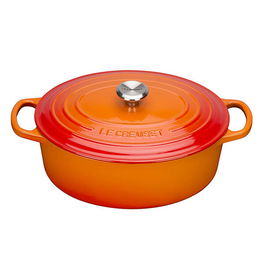 Le Creuset Signature Volcanic Cast Iron 31cm Oval Casserole