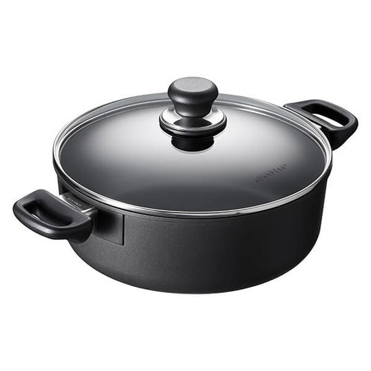 Scanpan Classic Induction 26cm Low Sauce Pot with Lid