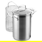 Scanpan Impact Corn/Asparagus/Hotdog Pot with Basket and Lid