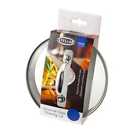 Stellar 7000 18cm Glass Draining Lid