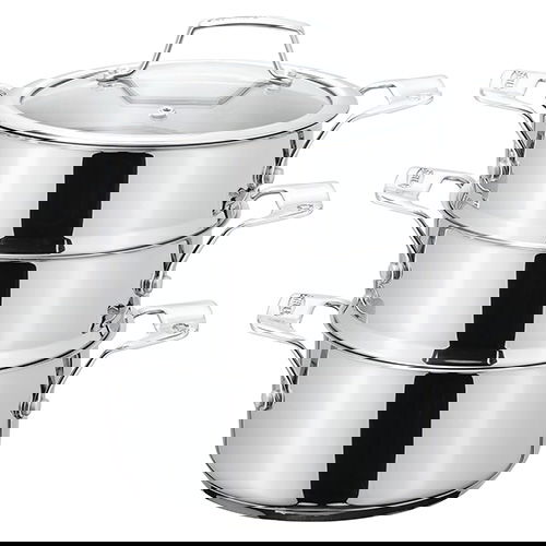 Stellar Premium 24cm 3 Tier Steamer Set