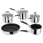 Stellar 5000 Induction 5 Piece Saucepan Set