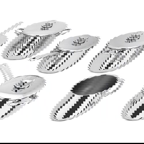 Stellar 1000 5 Piece Deep Saucepan Set