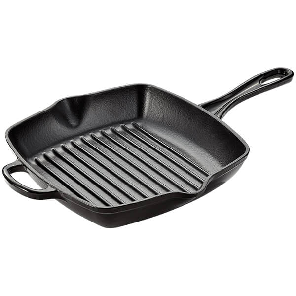 Stellar Cast Iron 27cm x 27cm Grill Pan