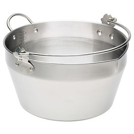 Kitchen Craft Stainless Steel Maslin Pan
