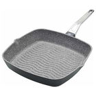 Master Class Induction Aluminium 28cm Grill Pan Marble Coating