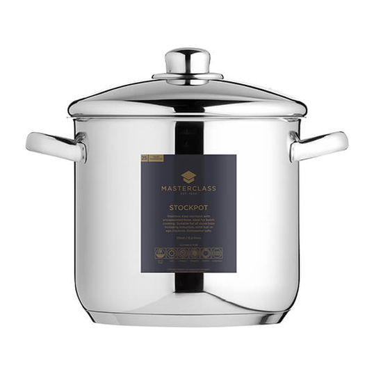 Master Class 20cm Stainless Steel 5.5 Litre Stockpot