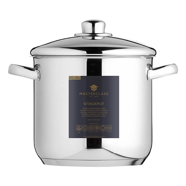 Master Class 24cm Stainless Steel 8.5 Litre Stockpot
