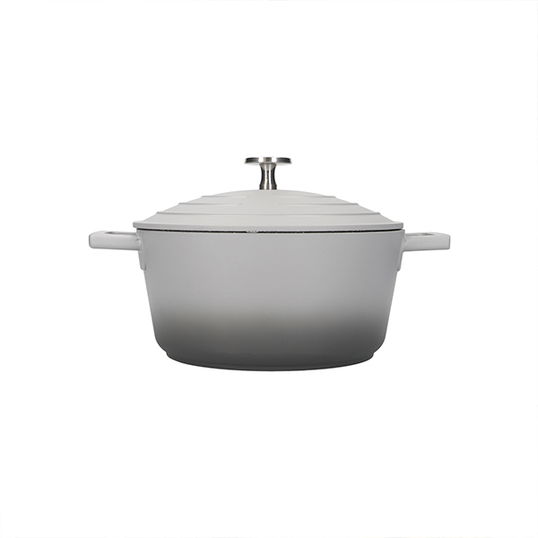MasterClass Grey Ombre Cast Aluminium 20cm 2.5L Casserole Dish