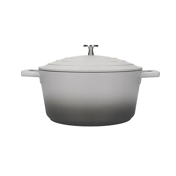 MasterClass Grey Ombre Cast Aluminium 24cm 4L Casserole Dish