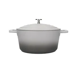 MasterClass Grey Ombre Cast Aluminium 24cm 4L Casserole Dish