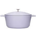 MasterClass Cast Aluminium 5L Casserole Dish, Lavender