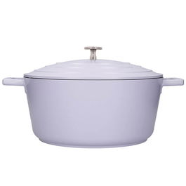 MasterClass Cast Aluminium 5L Casserole Dish, Lavender