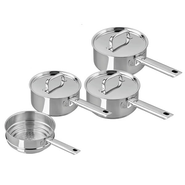 Tala Performance Superior 3 Piece Cookware Set With Free Multi Steamer