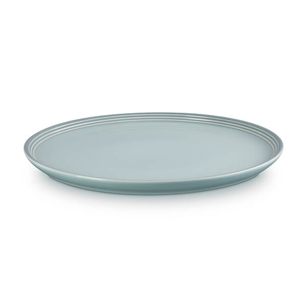 Le Creuset Sea Salt Stoneware Coupe Collection 27cm Dinner Plate