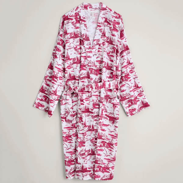 Seasalt Pottering Gown Toile Seaside Chalk Flag