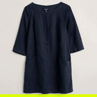 Seasalt Into Land Linen Tunic Maritime