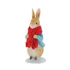 Beatrix Potter Peter Festive Scarf Figurine