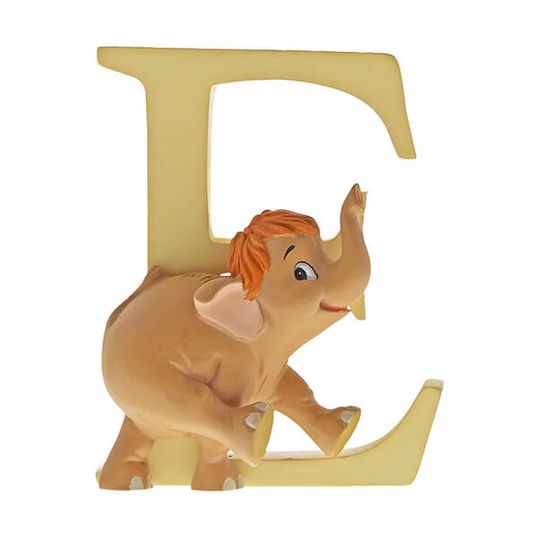 Disney E Baby Elephant Ornamental Letter