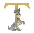 Disney T Tramp Ornamental Letter