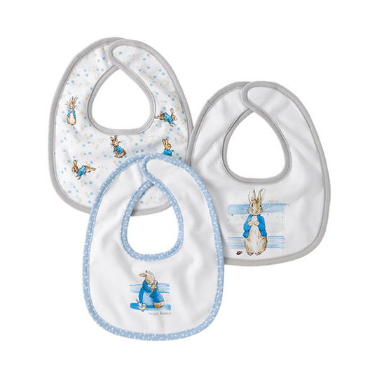 Beatrix Potter Peter Rabbit Baby Collection Bib Set Of 3