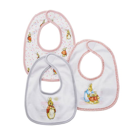 Beatrix Potter Flopsy Baby Collection Bib Set Of 3