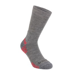 Bridgedale Mens Hike Lightweight Merino Performance Boot Socks Grey Heather